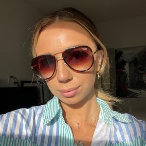 Quay Aviator Sunglasses